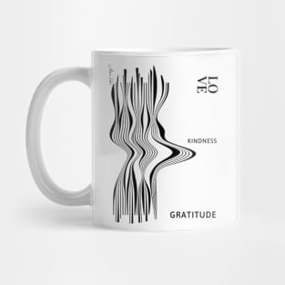 Love, Kindness and Gratitude Mug